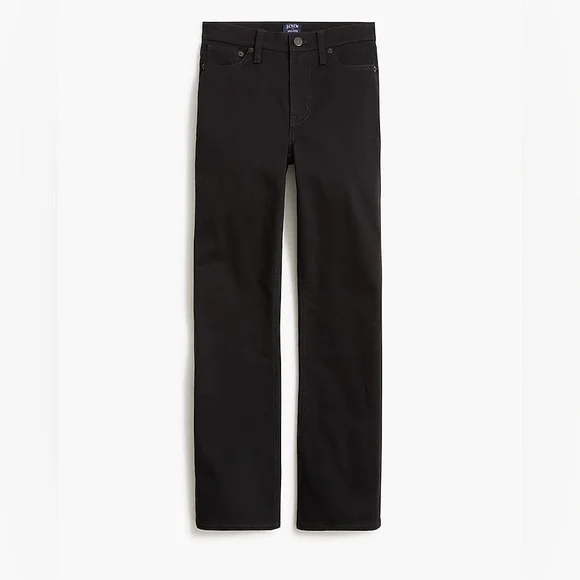 J.Crew Flare crop black jean in all-day stretch Size 31 NWT
